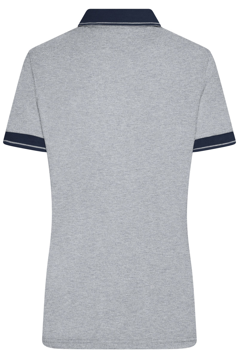 Laden Sie das Bild in Galerie -Viewer, Melange Polo mit modischen Details - JN705