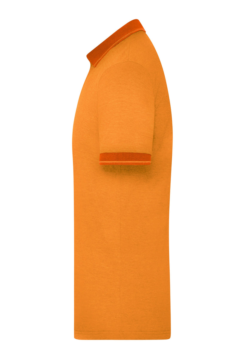 Laden Sie das Bild in Galerie -Viewer, Melange Polo mit modischen Details - JN706