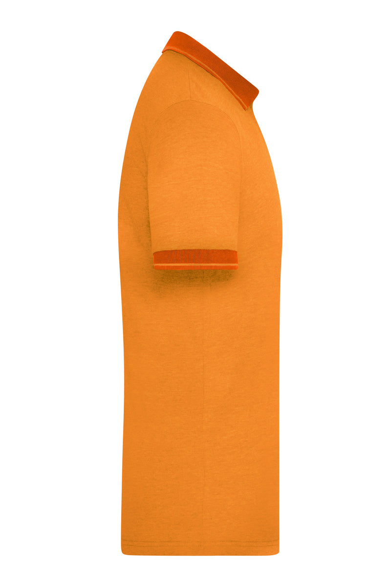 Laden Sie das Bild in Galerie -Viewer, Melange Polo mit modischen Details - JN706