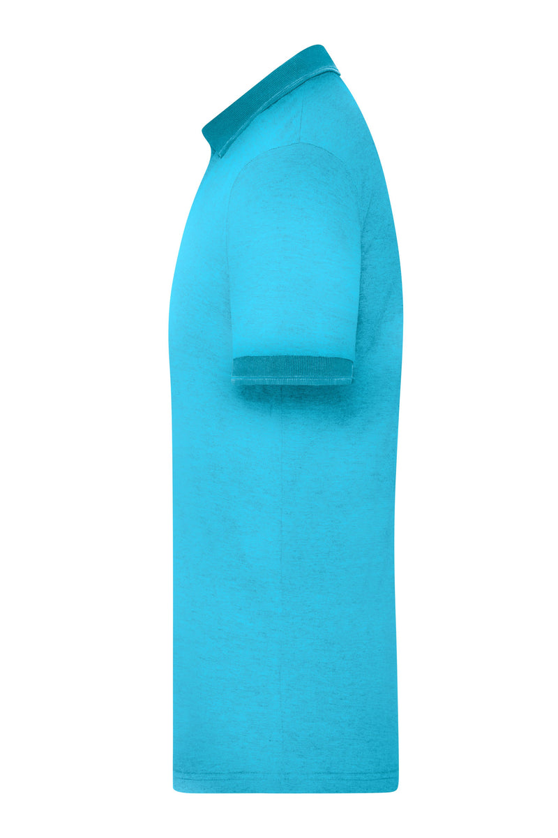 Laden Sie das Bild in Galerie -Viewer, Melange Polo mit modischen Details - JN706