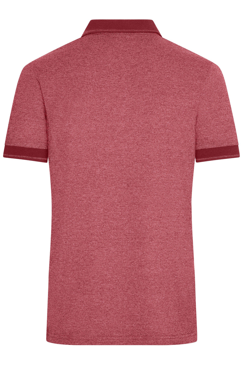 Laden Sie das Bild in Galerie -Viewer, Melange Polo mit modischen Details - JN706