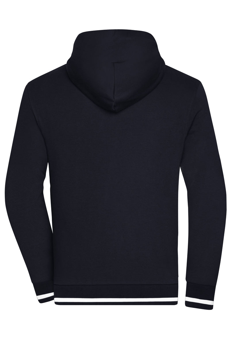 Laden Sie das Bild in Galerie -Viewer, Sweat-Jacke mit Reißverschluss und Kapuze - JN776