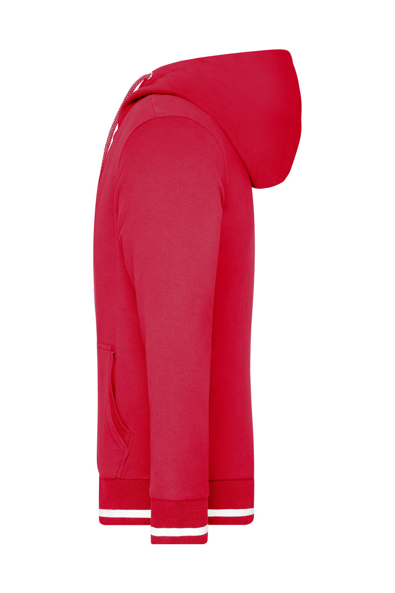 Laden Sie das Bild in Galerie -Viewer, Sweat-Jacke mit Reißverschluss und Kapuze - JN776