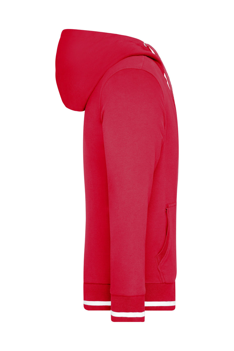 Laden Sie das Bild in Galerie -Viewer, Sweat-Jacke mit Reißverschluss und Kapuze - JN776