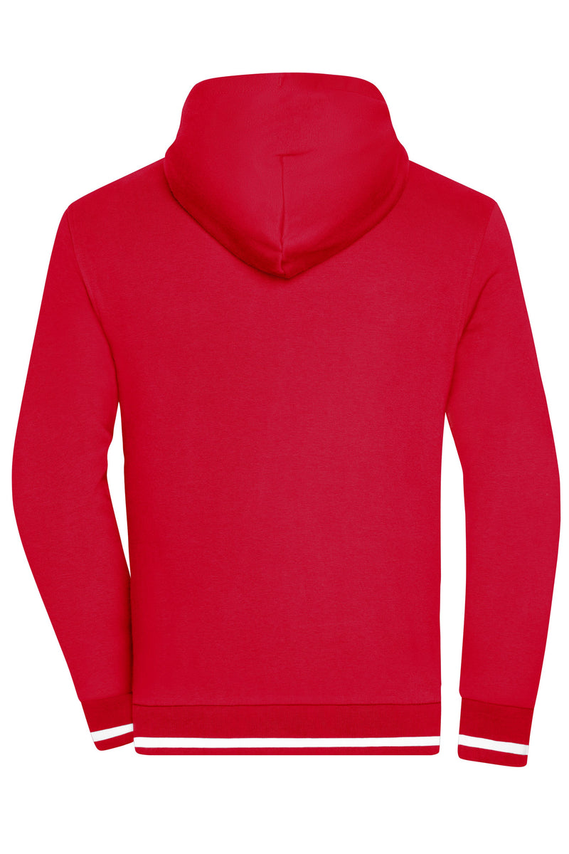 Laden Sie das Bild in Galerie -Viewer, Sweat-Jacke mit Reißverschluss und Kapuze - JN776