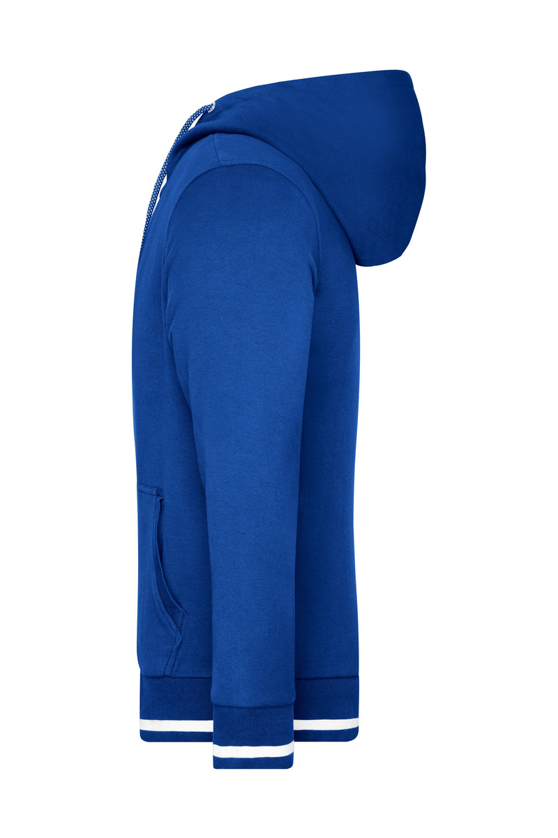 Laden Sie das Bild in Galerie -Viewer, Sweat-Jacke mit Reißverschluss und Kapuze - JN776