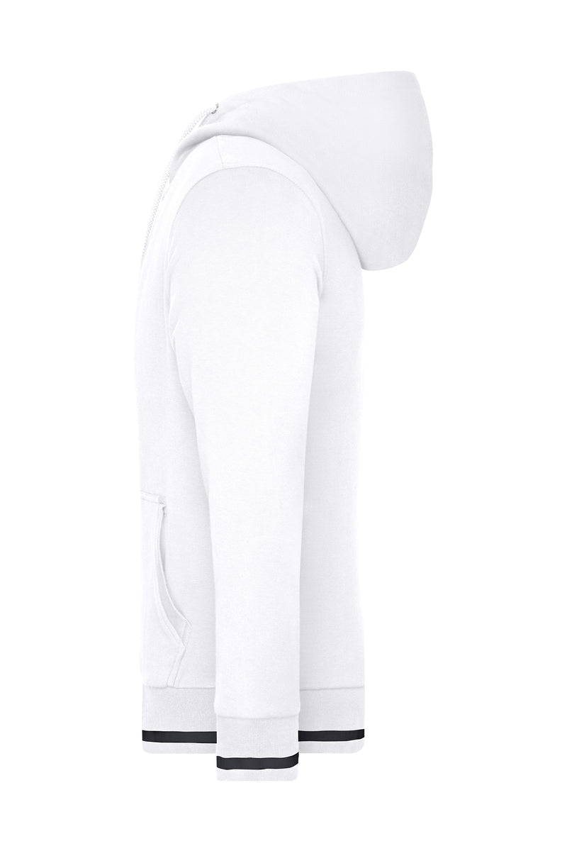 Laden Sie das Bild in Galerie -Viewer, Sweat-Jacke mit Reißverschluss und Kapuze - JN776