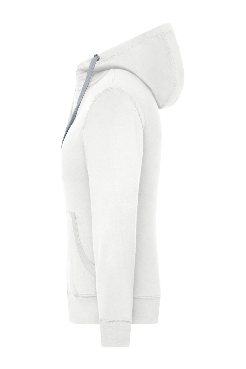 Laden Sie das Bild in Galerie -Viewer, Sweat-Jacke mit Reißverschluss und Kapuze - JN962