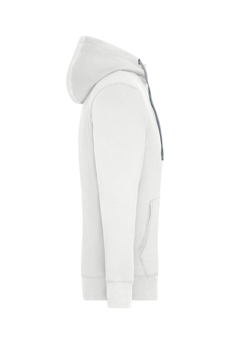 Laden Sie das Bild in Galerie -Viewer, Sweat-Jacke mit Reißverschluss und Kapuze - JN963