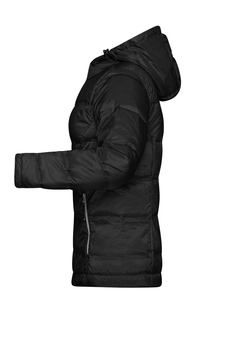 Laden Sie das Bild in Galerie -Viewer, Damen Daunenjacke mit Kapuze in neuem Design, Steppung der Jacke ist geklebt und nicht genäht - JN1151