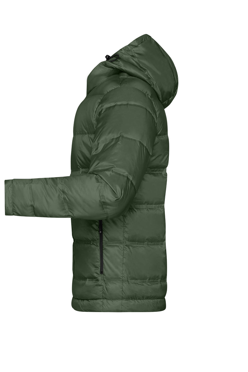 Laden Sie das Bild in Galerie -Viewer, Herren Daunenjacke mit Kapuze in neuem Design, Steppung der Jacke ist geklebt und nicht genäht - JN1152