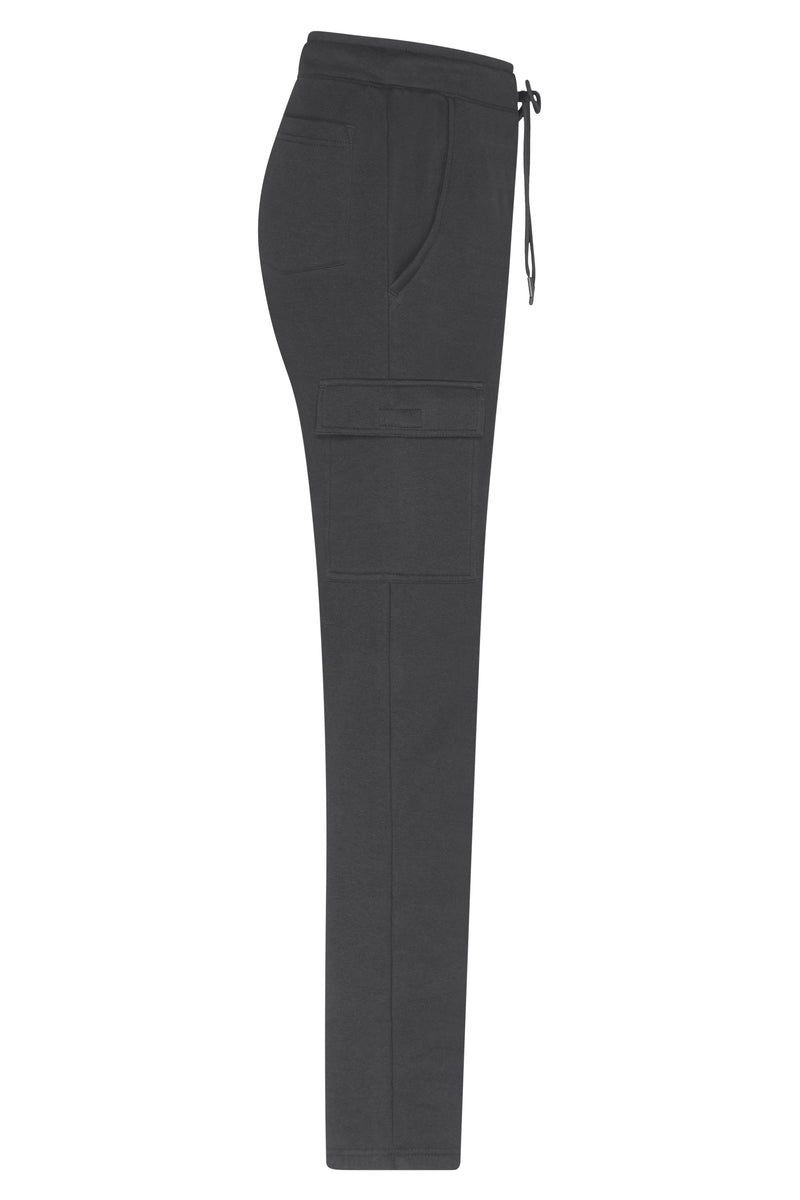 Laden Sie das Bild in Galerie -Viewer, Modische Sweat-Hose aus BIO-Baumwolle im Cargo-Style - 8036