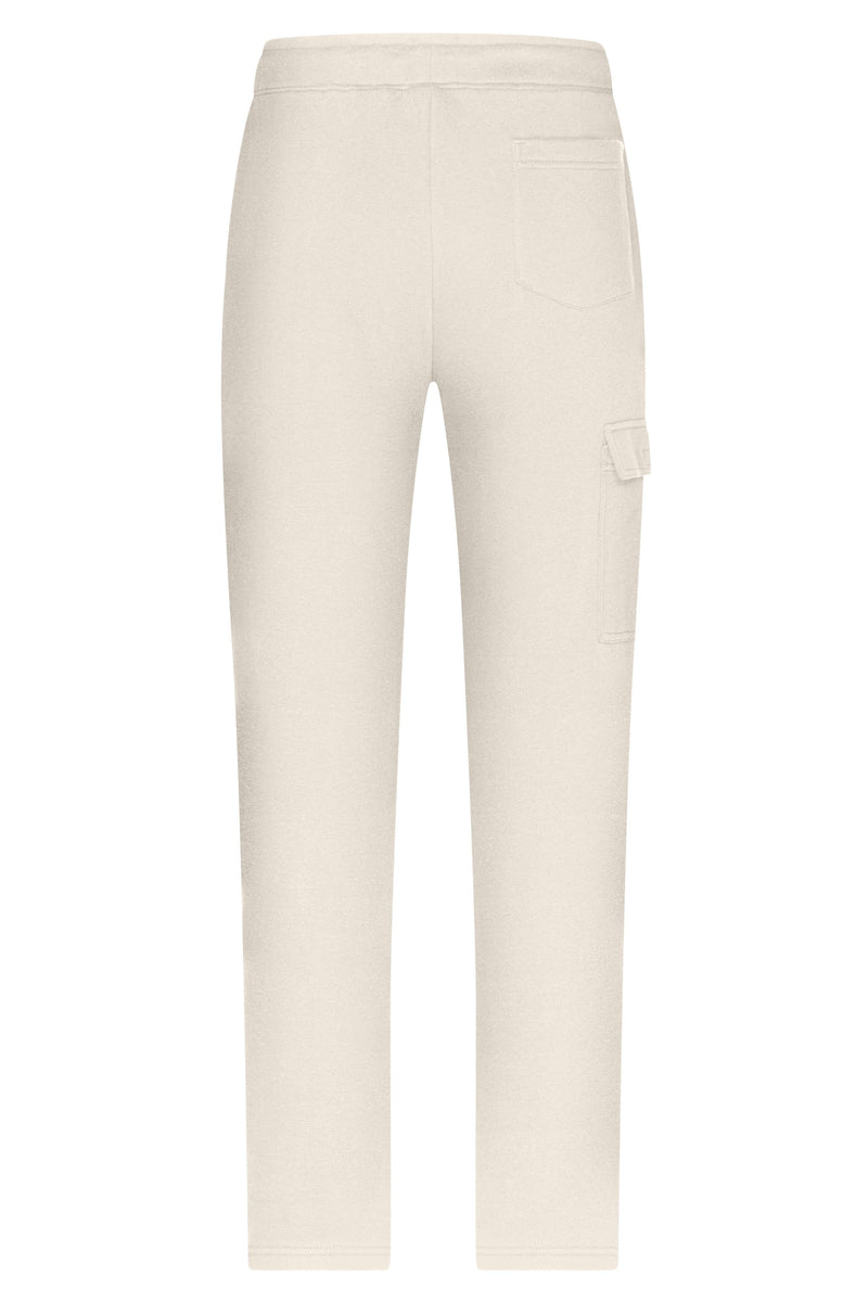 Laden Sie das Bild in Galerie -Viewer, Modische Sweat-Hose aus BIO-Baumwolle im Cargo-Style - 8036