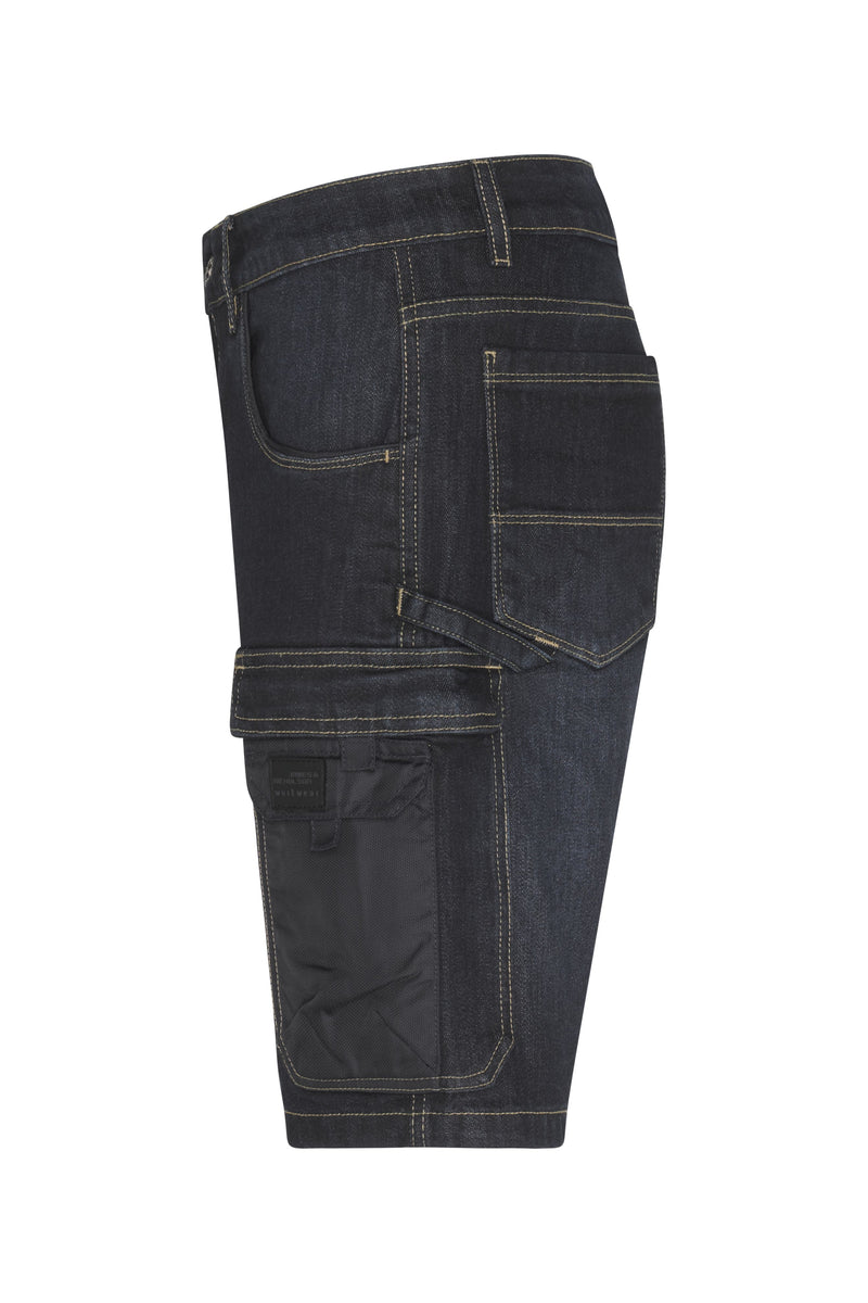 Laden Sie das Bild in Galerie -Viewer, Kurze Jeans-Hose mit vielen Details - JN871