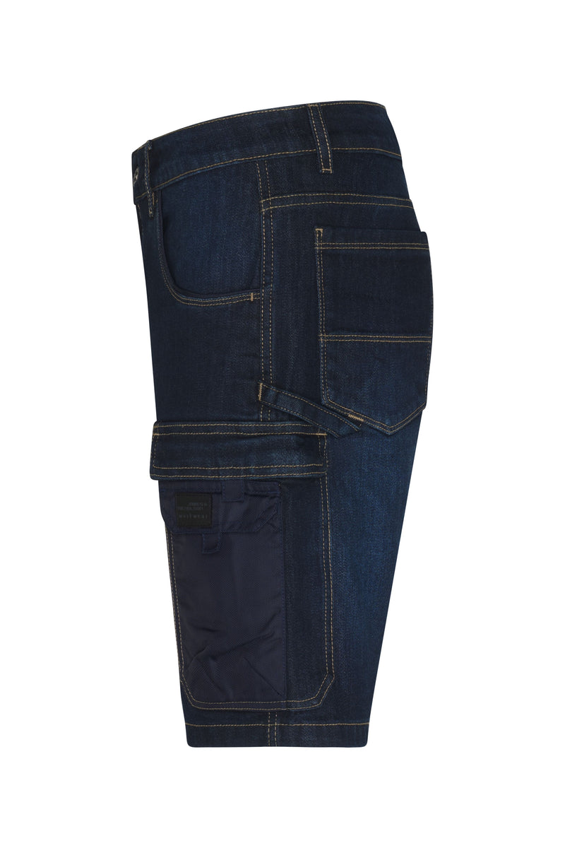 Laden Sie das Bild in Galerie -Viewer, Kurze Jeans-Hose mit vielen Details - JN871
