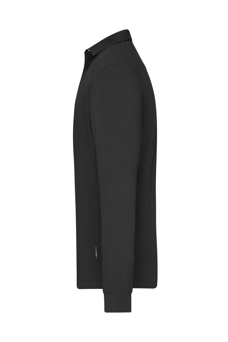 Laden Sie das Bild in Galerie -Viewer, Strapazierfähiges und pflegeleichtes Langarm Polo - Herren - JN1842