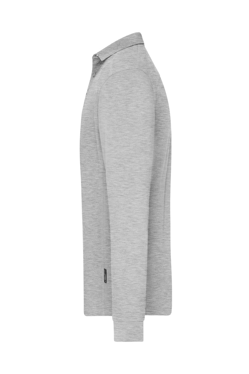 Laden Sie das Bild in Galerie -Viewer, Strapazierfähiges und pflegeleichtes Langarm Polo - Herren - JN1842