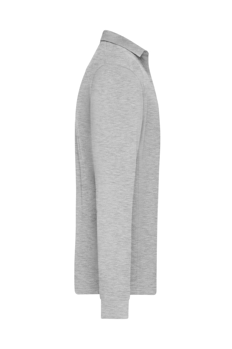 Laden Sie das Bild in Galerie -Viewer, Strapazierfähiges und pflegeleichtes Langarm Polo - Herren - JN1842