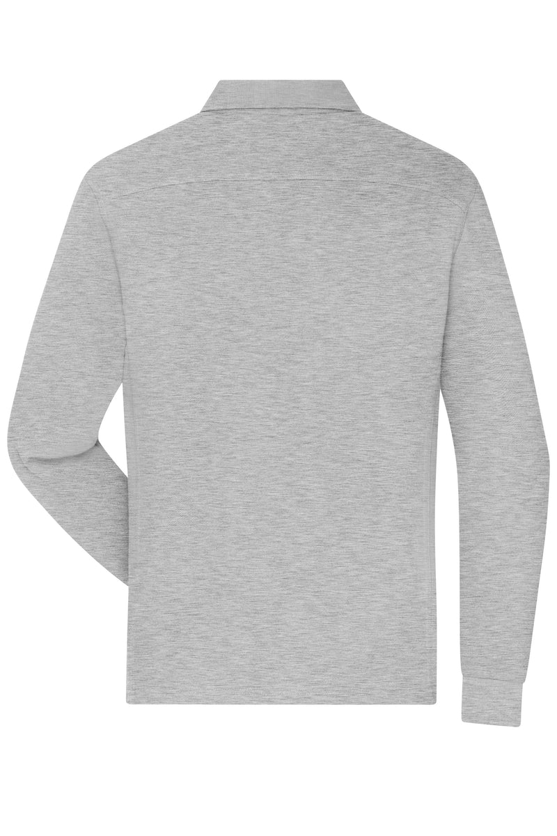 Laden Sie das Bild in Galerie -Viewer, Strapazierfähiges und pflegeleichtes Langarm Polo - Herren - JN1842