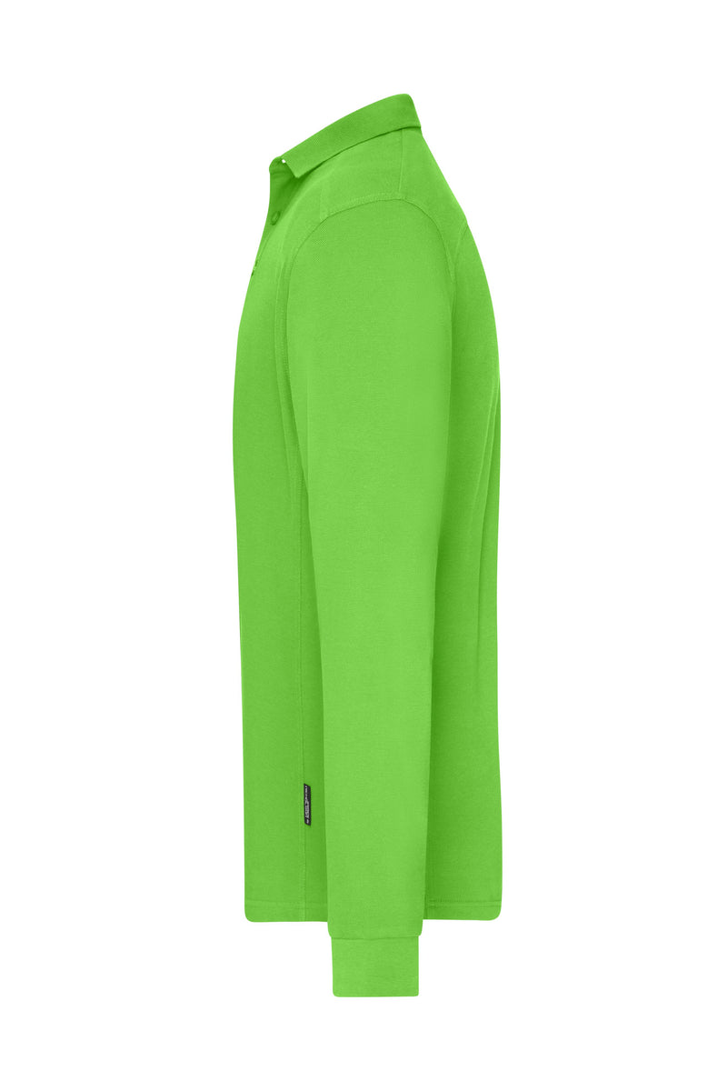 Laden Sie das Bild in Galerie -Viewer, Strapazierfähiges und pflegeleichtes Langarm Polo - Herren - JN1842