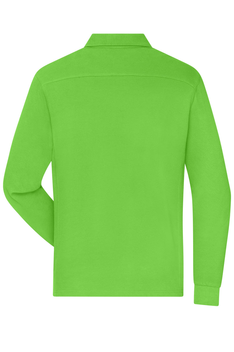 Laden Sie das Bild in Galerie -Viewer, Strapazierfähiges und pflegeleichtes Langarm Polo - Herren - JN1842