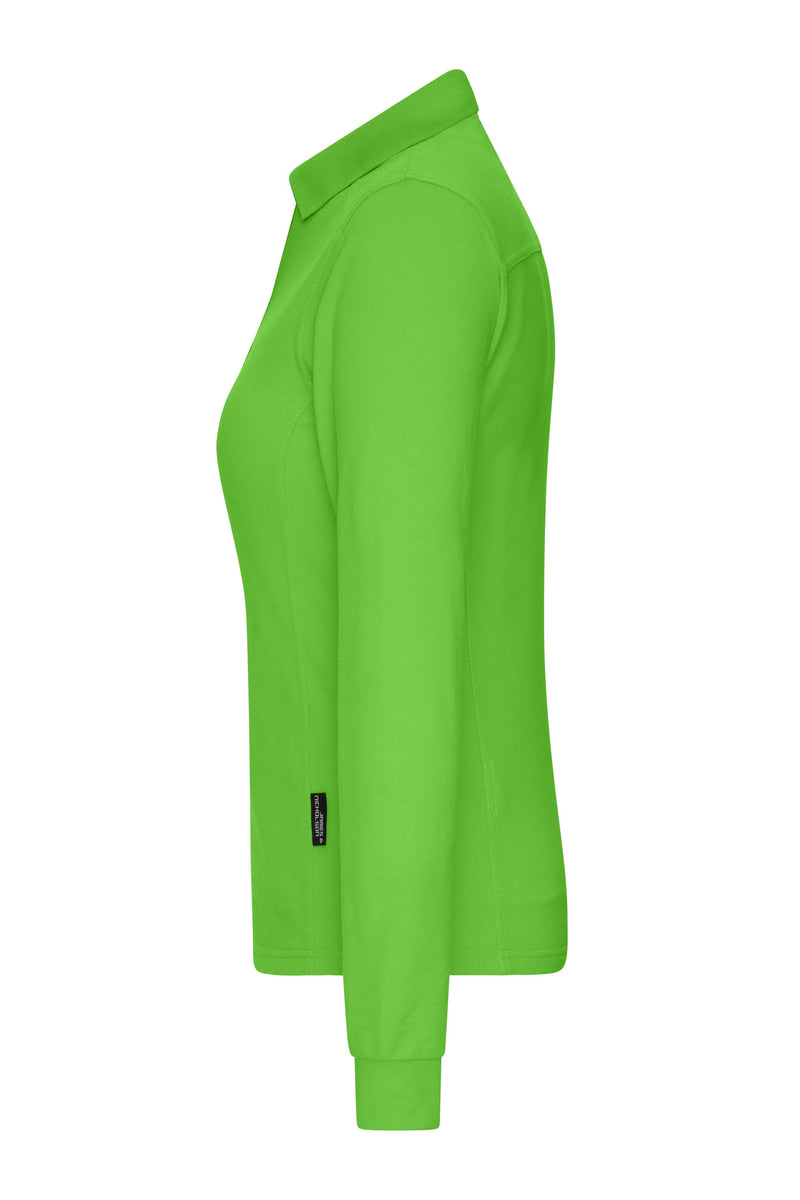 Laden Sie das Bild in Galerie -Viewer, Strapazierfähiges und pflegeleichtes Langarm Polo- Damen - JN1841