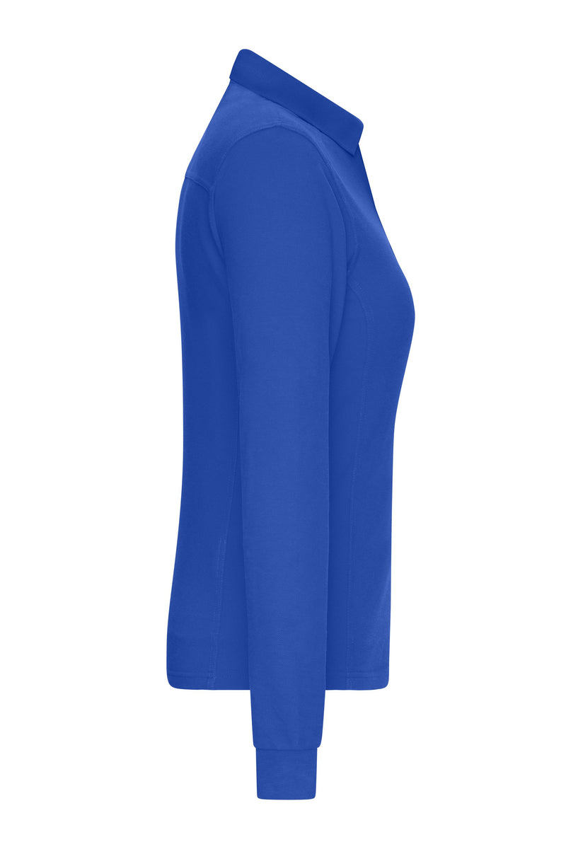 Laden Sie das Bild in Galerie -Viewer, Strapazierfähiges und pflegeleichtes Langarm Polo- Damen - JN1841