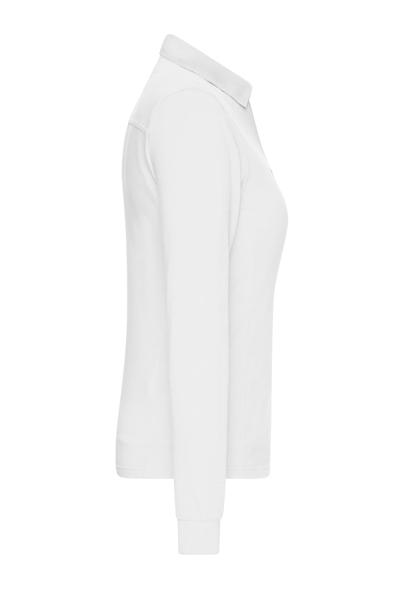 Laden Sie das Bild in Galerie -Viewer, Strapazierfähiges und pflegeleichtes Langarm Polo- Damen - JN1841