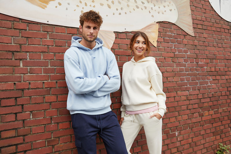 Laden Sie das Bild in Galerie -Viewer, Stylisches Kapuzensweat, leicht oversized - 8034