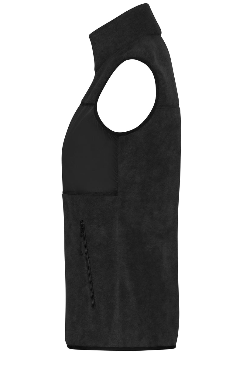 Laden Sie das Bild in Galerie -Viewer, Damen Fleeceweste im Materialmix - JN1309