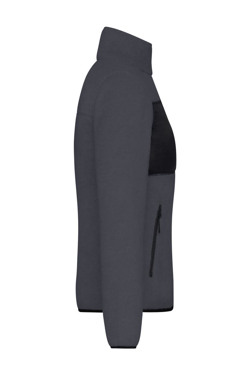 Laden Sie das Bild in Galerie -Viewer, Damen Fleecejacke im Materialmix - JN1311