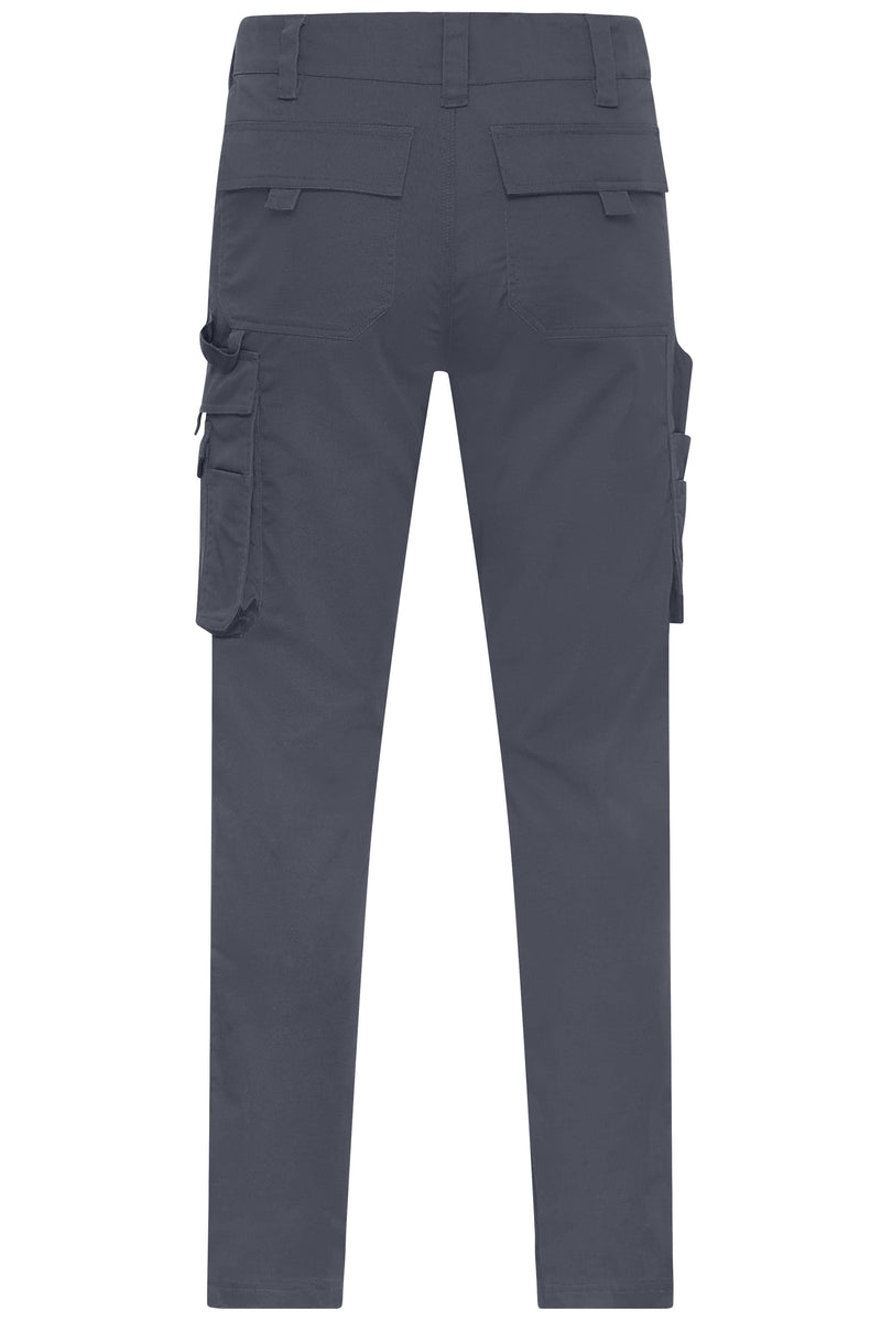 Laden Sie das Bild in Galerie -Viewer, Leichte, robuste Arbeitshose in schmaler Schnittführung mit funktionellen Details - JN1858