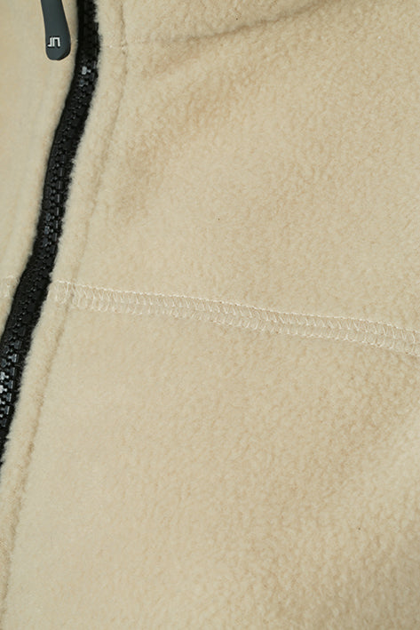 Laden Sie das Bild in Galerie -Viewer, Strapazierfähige Fleece Jacke im Materialmix - JN841