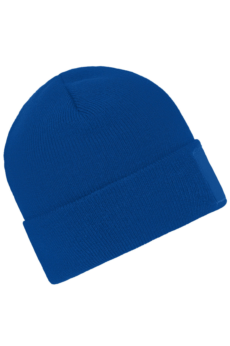 Laden Sie das Bild in Galerie -Viewer, Klassische Strickmütze mit Baumwoll-Patch - MB7403