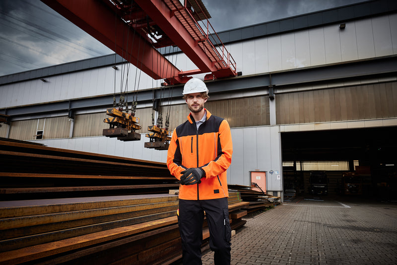 Laden Sie das Bild in Galerie -Viewer, Leichte, robuste Arbeitshose in schmaler Schnittführung mit funktionellen Details - JN1858