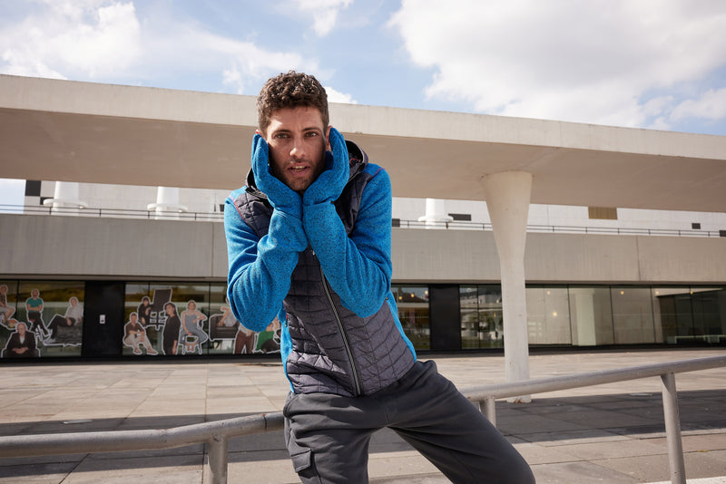 Laden Sie das Bild in Galerie -Viewer, Pflegeleichte Strickfleece-Handschuhe - MB7402