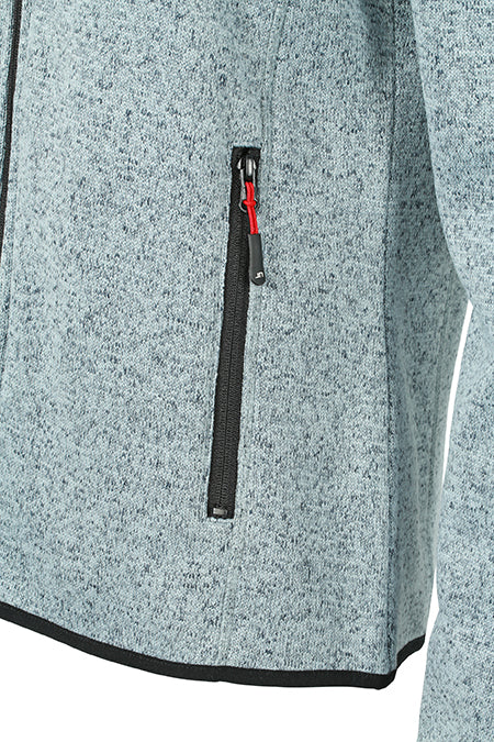 Laden Sie das Bild in Galerie -Viewer, Modische Strickfleece Jacke mit Stehkragen - JN761