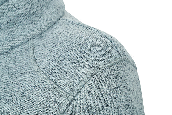 Laden Sie das Bild in Galerie -Viewer, Modische Strickfleece Jacke mit Stehkragen - JN761