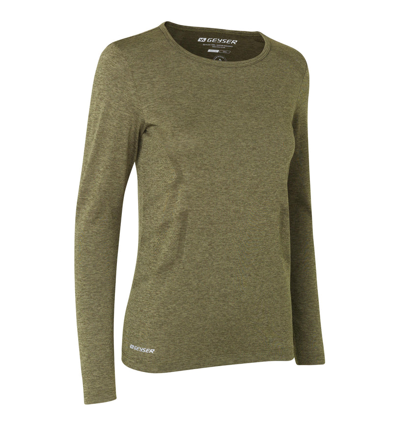 Laden Sie das Bild in Galerie -Viewer, GEYSER long-sleeved T-shirt - seamless - Damen - G11021