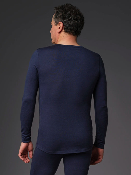 100 % Merinowolle-Shirt Herren | 190 g/m² | Exzellenter Wärmeschutz