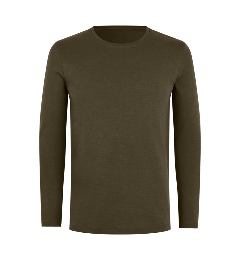Laden Sie das Bild in Galerie -Viewer, ID ökologisch Langarm Interlock T-Shirt - 5002
