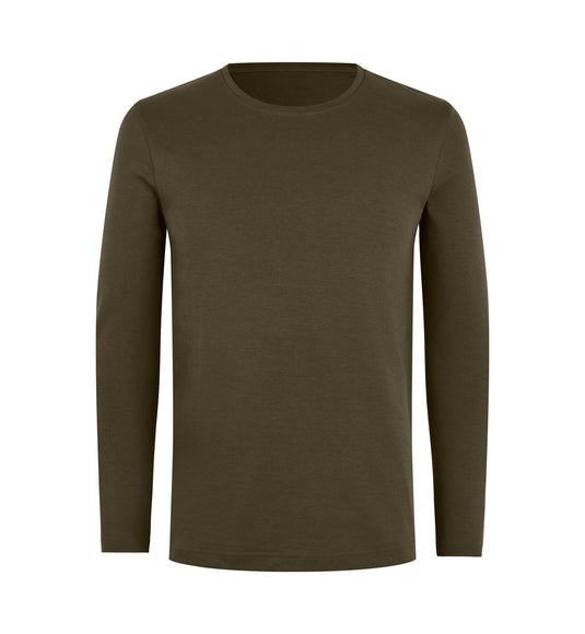 ID ökologisch Langarm Interlock T-Shirt - 5002