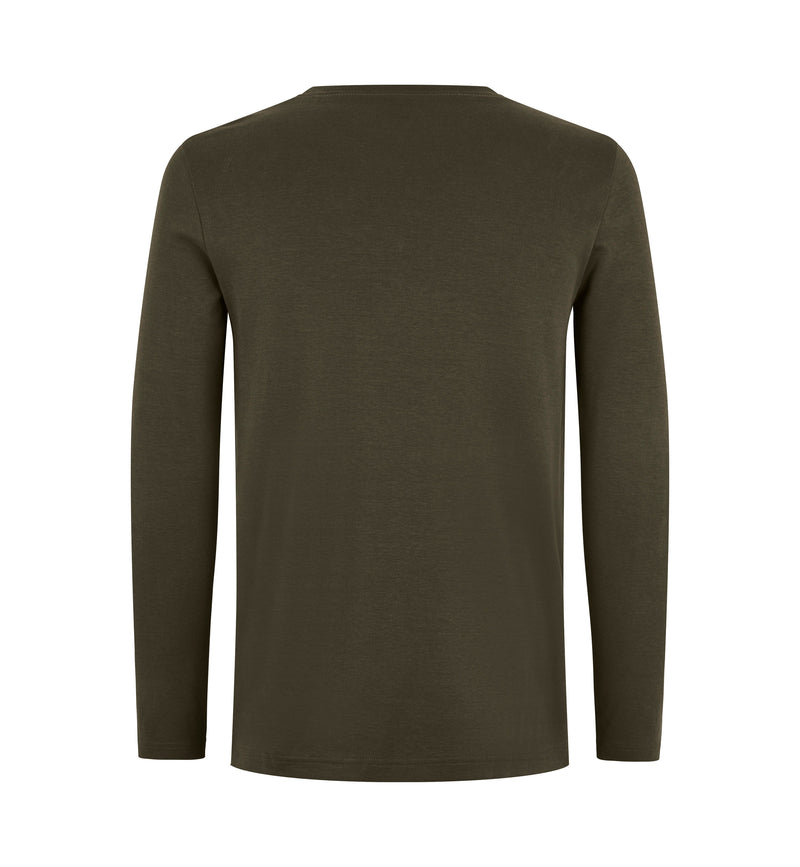 Laden Sie das Bild in Galerie -Viewer, ID ökologisch Langarm Interlock T-Shirt - 5002
