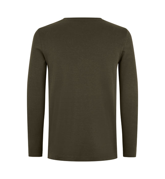 ID ökologisch Langarm Interlock T-Shirt - 5002