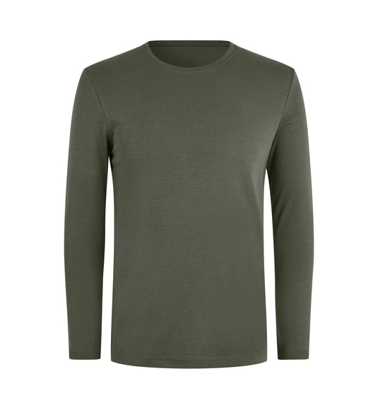 ID ökologisch Langarm Interlock T-Shirt - 5002