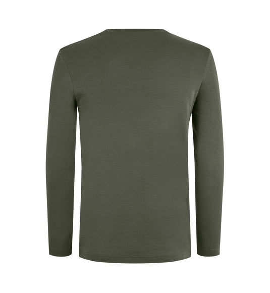ID ökologisch Langarm Interlock T-Shirt - 5002