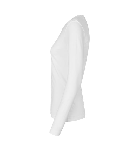 ID ökologisch Langarm Damen Interlock T-Shirt - 5003