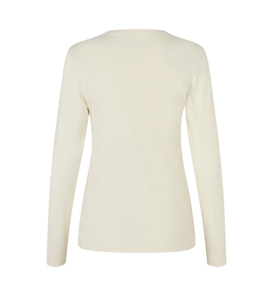 ID ökologisch Langarm Damen Interlock T-Shirt - 5003
