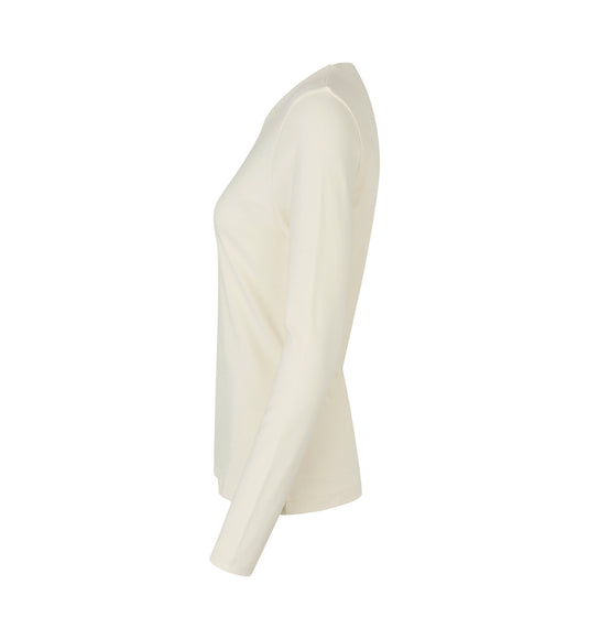 ID ökologisch Langarm Damen Interlock T-Shirt - 5003