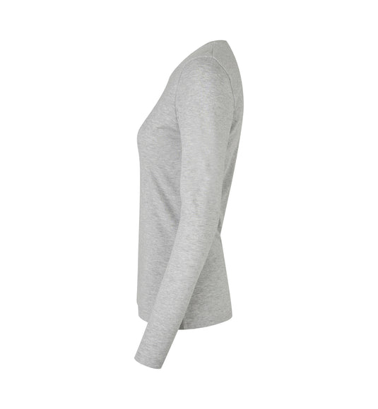 ID ökologisch Langarm Damen Interlock T-Shirt - 5003